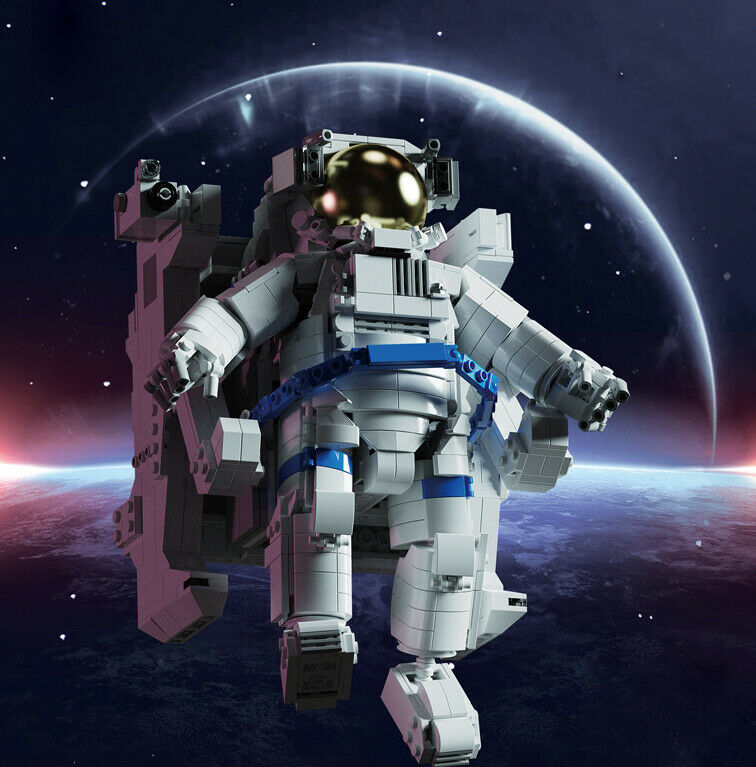 Space Astronaut Compatible with Lego, Astronaut Building Block Set