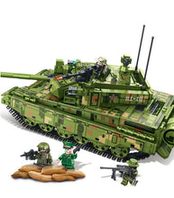 Load image into Gallery viewer, 1144PCS Military 99A Main Battle Tank Building Blocks Bricks Army Figures Model Fully Compatible With Lego
