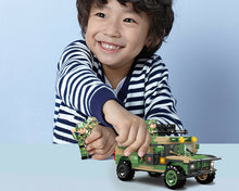 Load image into Gallery viewer, 341PCS Military Armored Off Road Car Vehicle Building Block Brick Model Figures Fully
