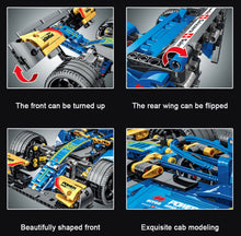 Load image into Gallery viewer, 1100PCS Technic Static F1 C36 Formula Racing Car Building Block Brick Model Fully Compatible With Lego
