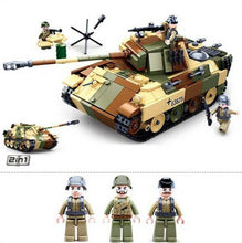 Load image into Gallery viewer, 725PCS Military Panther G Medium Tank Building Block Brick Figures Model Educational Toy Fully Compatible With Lego
