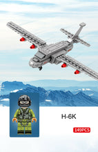 Load image into Gallery viewer, 1226PCS Military 8 in 1 J15 Air Fighter Building Block Bricks Figures Educational Toy Model Fully Compatible With Lego
