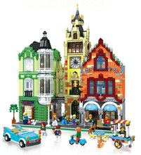 Load image into Gallery viewer, 7188PCS MOC City Clock Tower Square Building Blocks Model Bricks Figures Educational Toy Fully Compatible With Lego
