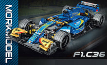 Load image into Gallery viewer, 1100PCS Technic Static F1 C36 Formula Racing Car Building Block Brick Model Fully Compatible With Lego
