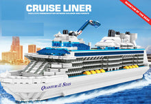 Load image into Gallery viewer, 2428PCS Large Cruise Ship Boat Building Blocks Educational Toy Model Bricks Display Fully
