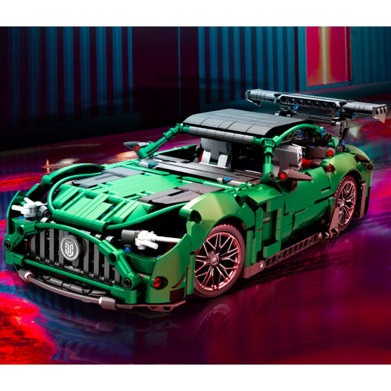 1460PCS MOC Technic AMG Super Racing Sports Car Model Toy Building Block Brick Gift Kids Compatible Lego