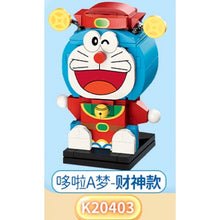Load image into Gallery viewer, Doraemon Cartoon Comic Mini Figure Minifigure Christmas Construction Action Toy Cute Model Display Building Block Brick Educational Gift Set Kids
