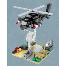 Load image into Gallery viewer, 344PCS MOC Military Z-20 Harbin Helicopter Tension Frame Model Toy Building Block Brick Gift Kids Compatible Lego Display
