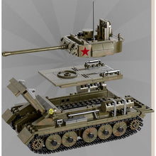 Load image into Gallery viewer, 854PCS Military T34 85 Panzer Tank Figures Model Building Block Brick Toy Gift Set Kids New Compatible Lego
