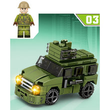Load image into Gallery viewer, 831PCS MOC 8in1 Mecha Man Figure Model Toy Building Block Brick Gift Kids Compatible Lego
