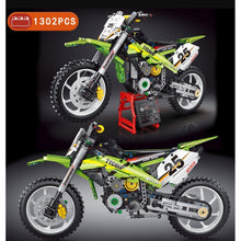 Load image into Gallery viewer, 1302PCS MOC Technic Speed KTM Dirt Motor Bike Motorcycle Model Toy Building Block Brick Gift Kids Compatible Lego 1:5
