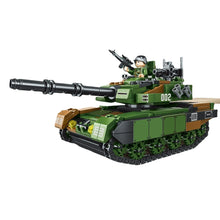 Load image into Gallery viewer, 463PCS Military WW2 2in1 Leopard 2 Main Battle Tank Figure Model Toy Building Block Brick Gift Kids Compatible Lego
