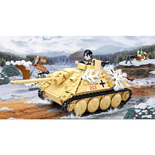 Load image into Gallery viewer, 344PCS MOC Military WW2 Jagdpanzer 38t Tank Figure Model Toy Building Block Brick Gift Kids

