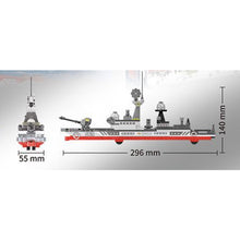 Load image into Gallery viewer, 311PCS Military WW2 Type 054A Frigates Jiangkai Class Ship Figure Model Toy Building Block Brick Gift Kids Compatible Lego

