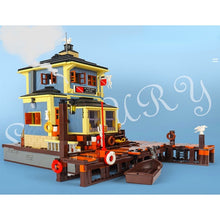 Load image into Gallery viewer, 1460PCS MOC Cottage Sea Front Village Dive Shop Model Figure Toy Building Block Brick Gift Kids Compatible Lego
