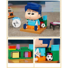 Load image into Gallery viewer, MOC Crayon Shinchan Toru Kazama Sakurada Comic Cartoon Figure Toy Model Building Block Brick Gift Kids Compatible Lego

