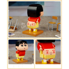 Load image into Gallery viewer, MOC Crayon Shinchan Toru Kazama Sakurada Comic Cartoon Figure Toy Model Building Block Brick Gift Kids Compatible Lego
