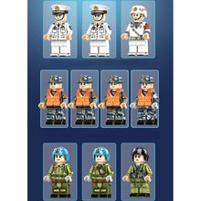 Load image into Gallery viewer, 3010PCS Military WW2 Large Shandong Class Aircraft Carrier PLA NAVY Figure Model Toy Building Block Brick Gift Kids Compatible Lego
