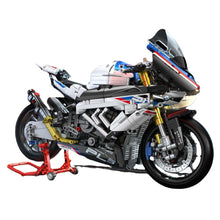 Load image into Gallery viewer, 1972PCS MOC Technic Speed HP4 RACE Motorcycle Motor Bike Model Toy Building Block Brick Gift Kids Compatible Lego 1:5
