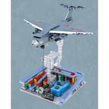 Load image into Gallery viewer, 473PCS MOC Military Xian Y-20 Transport Aircraft Tension Frame Model Toy Building Block Brick Gift Kids Compatible Lego Display
