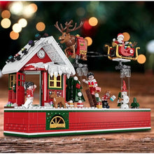 Load image into Gallery viewer, 940PCS Christmas Party Santa Deer Snow House Figures Toy Model Building Block Brick Gift Set Kids New Compatible Lego
