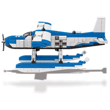 Load image into Gallery viewer, 401PCS Military WW2 Float Seaplane Aircraft Figure Model Toy Building Block Brick Gift Kids Compatible Lego
