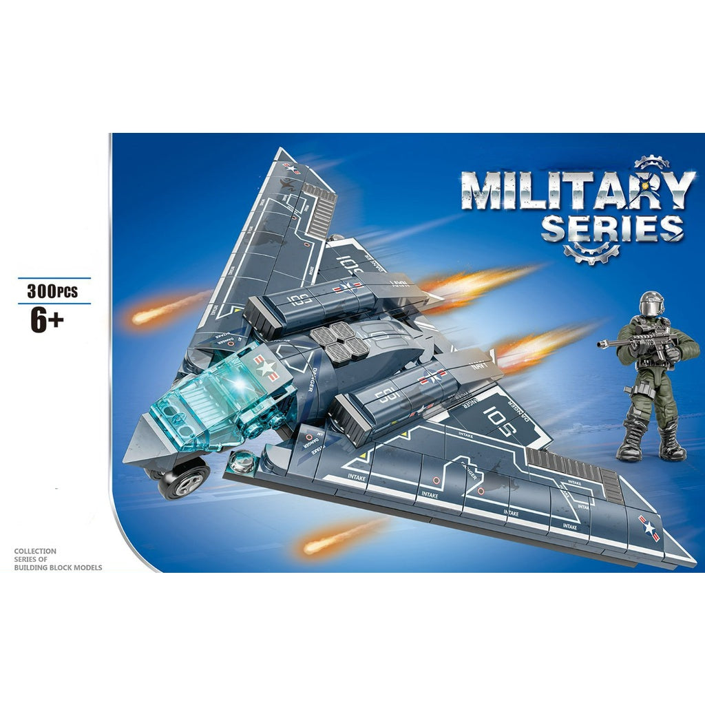 300PCS Military WW2 H-20 Bomber Fighter Figure Model Toy Building Block Brick Gift Kids Compatible Lego