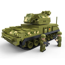 Load image into Gallery viewer, 846PCS Military WW2 HQ-17 Air Defense Missile System Tank Figure Model Toy Building Block Brick Gift Kids Compatible Lego
