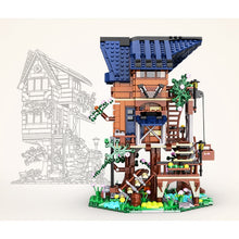 Load image into Gallery viewer, 1155PCS MOC Tree House Model Toy Building Block Brick Gift Kids Compatible Lego
