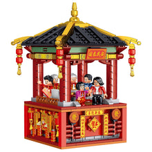 Load image into Gallery viewer, 701PCS MOC Chinese Lunar New Year Dinner Music Box Model Figure Toy Building Block Brick Gift Kids Compatible Lego
