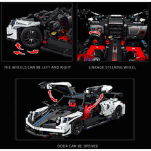 Load image into Gallery viewer, 1443PCS MOC Technic Speed Pagani Super Racing Sports Car Model Toy Building Block Brick Gift Kids Compatible Lego 1:14
