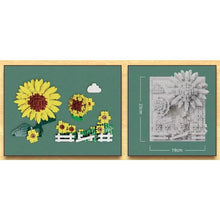 Load image into Gallery viewer, 666PCS Sunflower Helianthus Model Display Toy Building Block Brick Gift Set Kids New Compatible Lego
