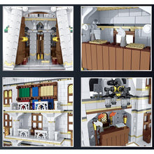 Load image into Gallery viewer, 4185PCS MOC City Diagon Alley Bank Model Toy Building Block Brick Gift Kids Compatible Lego

