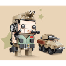 Load image into Gallery viewer, 4PCS Set Army Mini Figures Minifigure Model Toy Building Block Brick Gift Set Kids New Compatible Lego
