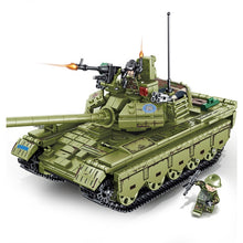 Load image into Gallery viewer, 812PCS Military WW2 Type 59 Medium Tank Figure Model Toy Building Block Brick Gift Kids Compatible Lego
