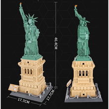 Load image into Gallery viewer, 1577PCS Architecture Statue Of Liberty New York US Model Building Block Brick Toy Gift Set Kids New Display Compatible Lego
