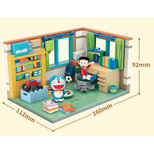 Load image into Gallery viewer, Doraemon Cartoon Comics Nobi Nobita Room Scene Figures Model Cute Toy Building Block Brick Gift Set Kids Compatible Lego
