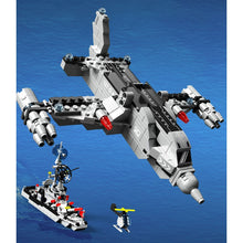 Load image into Gallery viewer, 1704PCS Military WW2 6in1 Battle Ship Destroyer Helicopter Submarine Frigate Tank Figure Model Toy Building Block Brick Gift Kids Compatible Lego
