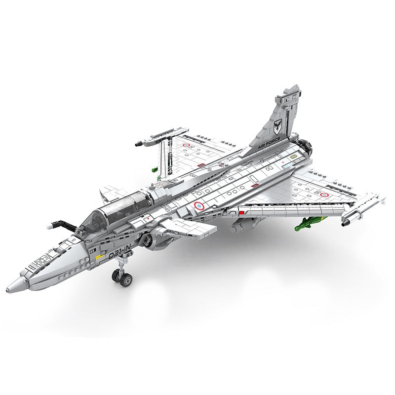 2099PCS Military WW2 Rafale Jet Air Fighter Figure Model Toy Building Block Brick Gift Kids Compatible Lego