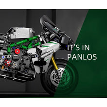 Load image into Gallery viewer, 858PCS Technic MOC Kawasaki Ninja Motorcycle Motor Bike Model Toy Building Block Brick Gift Kids Compatible Lego
