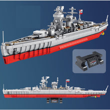 Load image into Gallery viewer, 1418PCS Military Deutschland Class LUTZOW Battleship Model Toy Building Block Brick Gift Kids Compatible Lego

