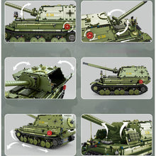 Load image into Gallery viewer, 2436PCS Military WW2 Large Ferdinand VK4501 Tank Destroyer Model Toy Building Block Brick Gift Kids Compatible Lego 1:10
