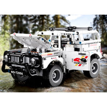 Load image into Gallery viewer, MOC Technic Pull Back Jeep FJ Defender Cruiser SUV Off Road Car Vehicle Model Toy Building Block Brick Gift Kids Compatible Lego
