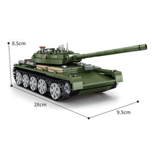 Load image into Gallery viewer, 535PCS Military WW2 T-44 Medium Tank Model Figures Building Block Brick Toys Gift Set Kids New Compatible Lego
