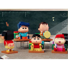 Load image into Gallery viewer, MOC Crayon Shinchan Toru Kazama Sakurada Comic Cartoon Figure Toy Model Building Block Brick Gift Kids Compatible Lego
