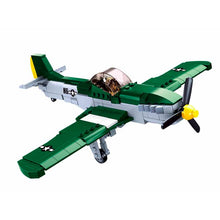 Load image into Gallery viewer, 323PCS Military WW2 P-51D Mustang Air Fighter Figure Model Toy Building Block Brick Gift Kids
