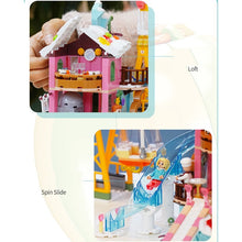 Load image into Gallery viewer, 1065PCS MOC Girl City Alpine Ski Resort Figure Model Toy Building Block Brick Gift Kids Compatible Lego
