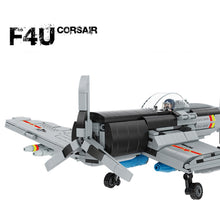 Load image into Gallery viewer, 1293PCS Military WW2 2in1 J-15 Flying Shark Flanker-D F4U Corsair Air Fighter Aircraft Figure Model Toy Building Block Brick Gift Kids Compatible Lego
