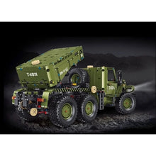 Load image into Gallery viewer, 2268PCS Military Technic WW2 Katyusha BM-13 Rocket Artillery Truck Model Toy Building Block Brick Gift Kids Compatible Lego
