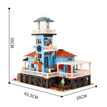 Load image into Gallery viewer, 2375PCS MOC Fisherman Light House Wharf Pier Model Figure Toy Building Block Brick Gift Kids Compatible Lego
